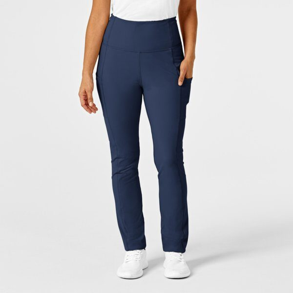 Pantaloni uniforma medicala, WonderWink Renew, 5159-NAVY L