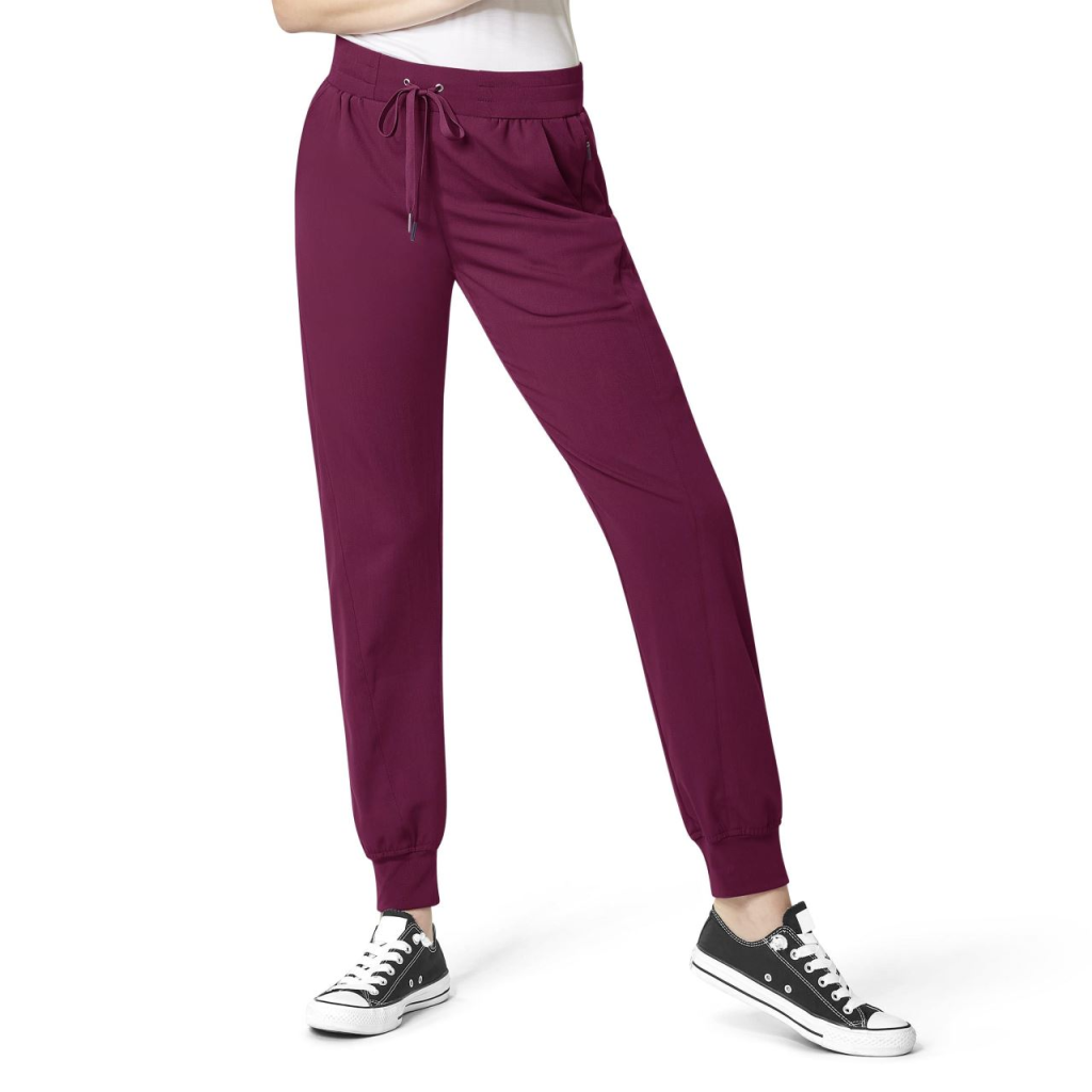 Pantaloni uniforma medicala, WonderWink Aero, 5329-WINE XS