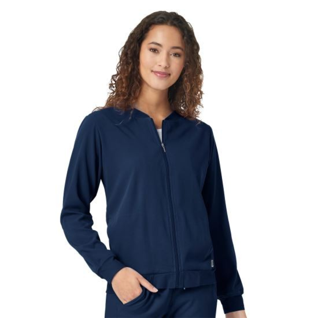 Jacheta uniforma medicala, WondeWink Aero, 8129-NAVY M