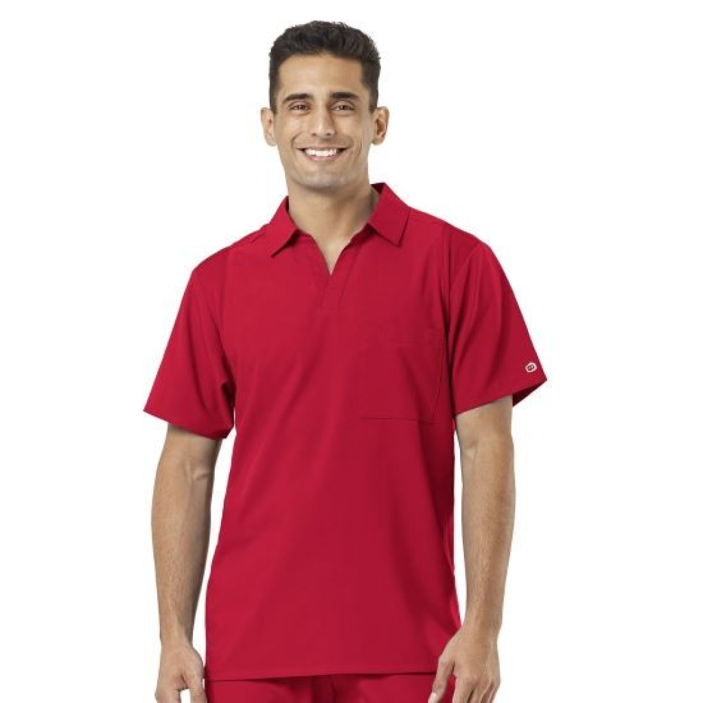 Bluza uniforma medicala, W123, 6055-RED S