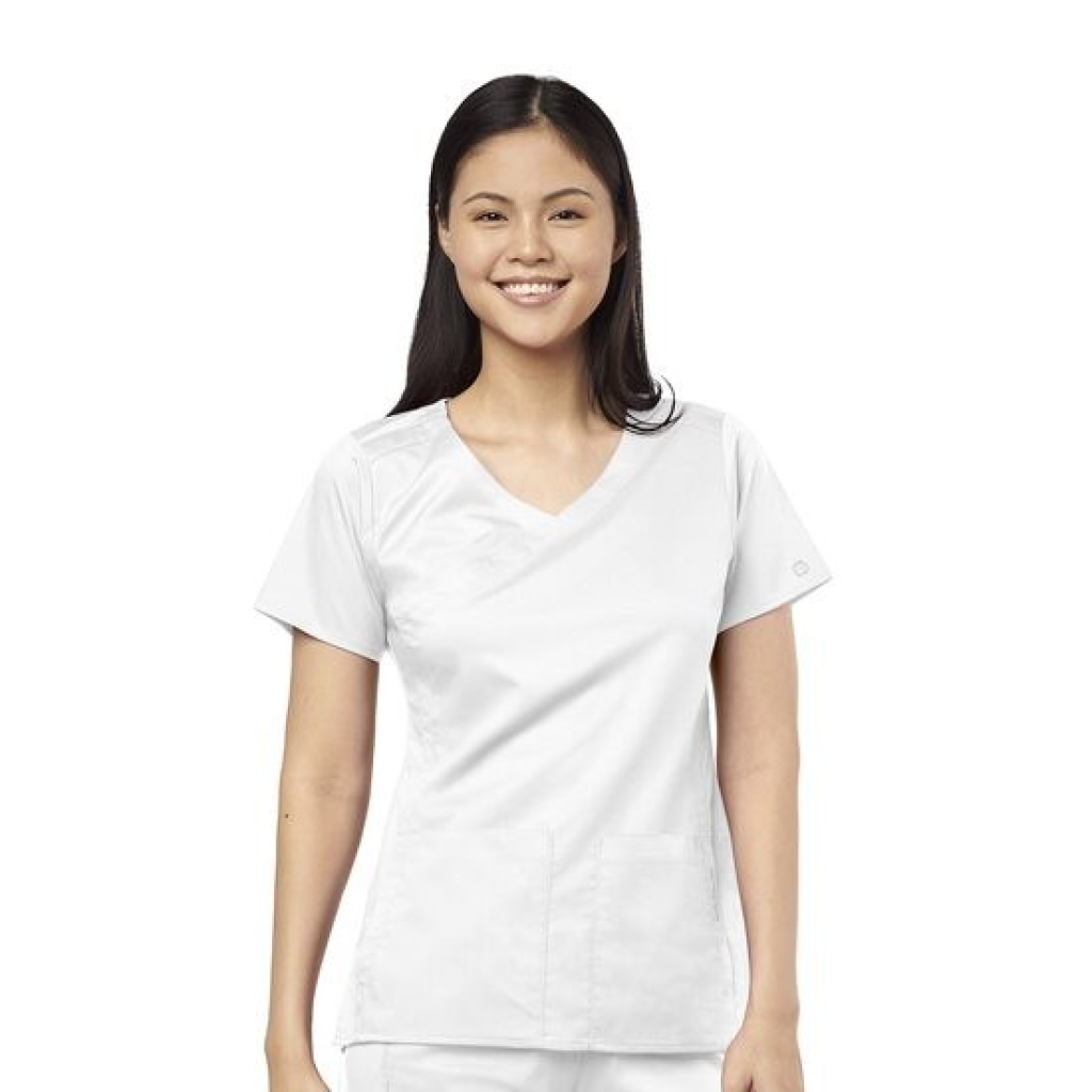 Bluza uniforma medicala, WonderWink PRO, 6519-WHIT M