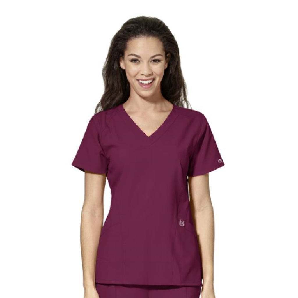 Bluza uniforma medicala, W123, 6155-WINE XS