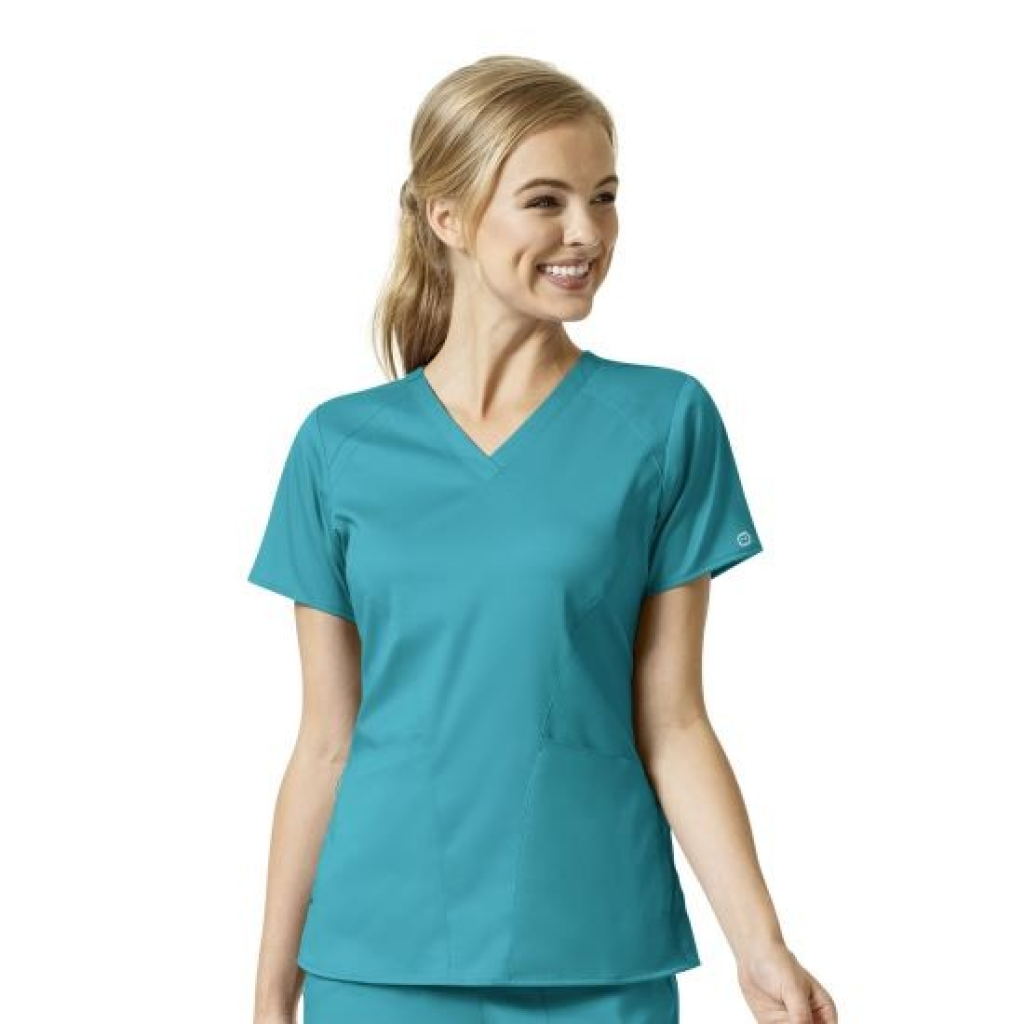 Bluza uniforma medicala, WonderWink PRO, 6319-TEAL S