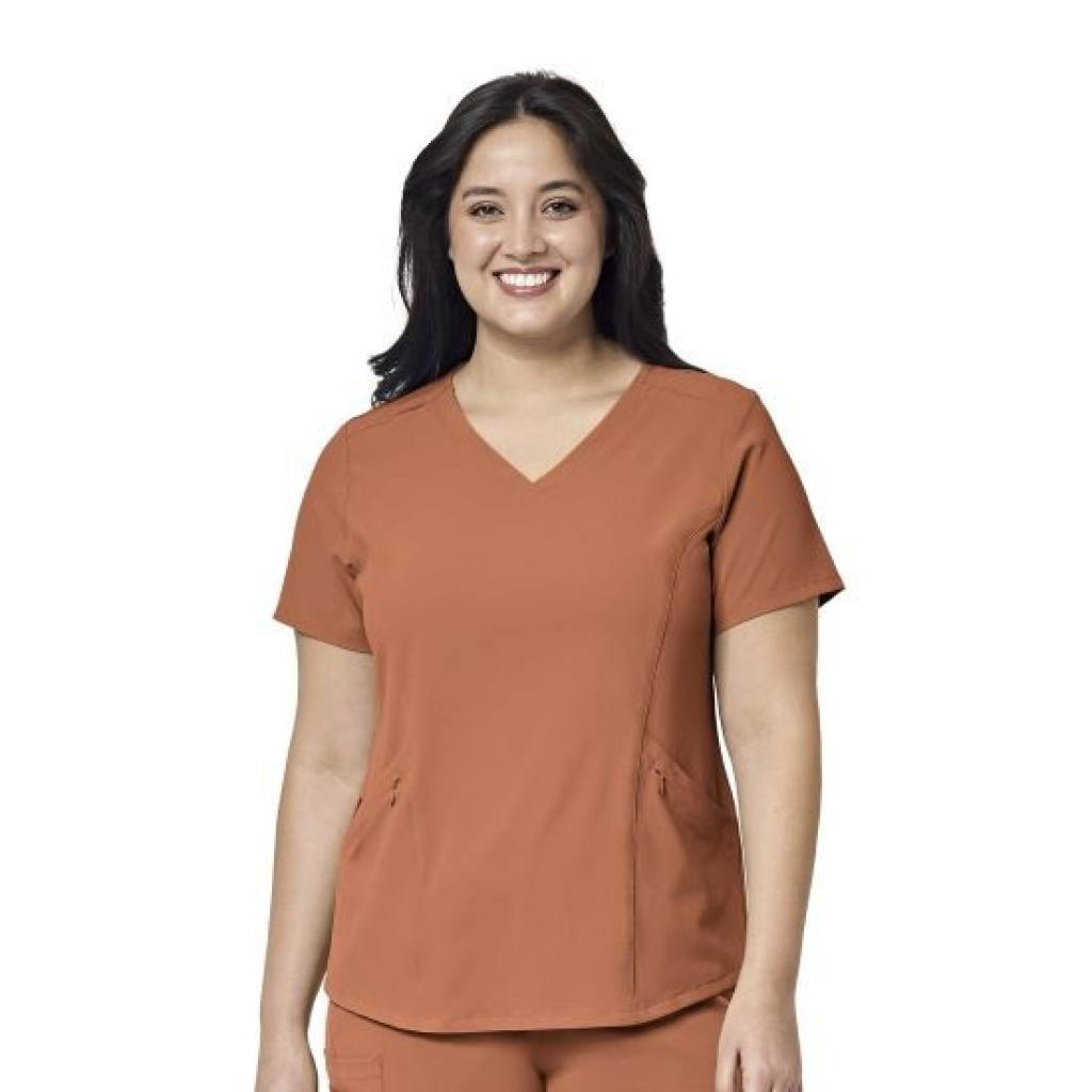 Bluza uniforma medicala, WonderWink Renew, 6134-CLAY M