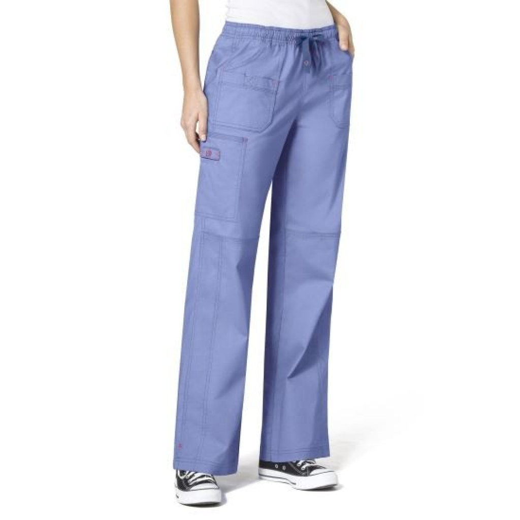 Pantaloni uniforma medicala, WonderFLEX, 5108-CBL 