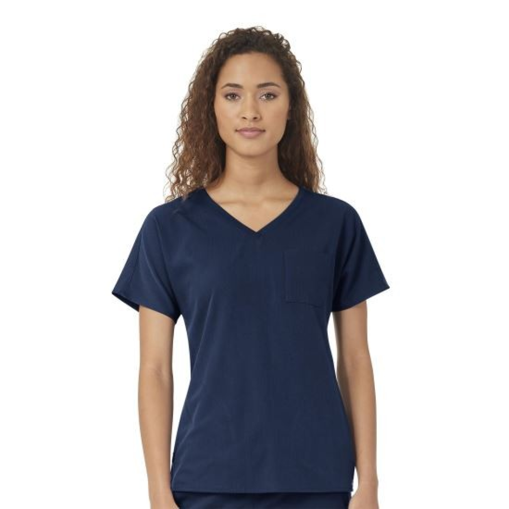 Bluza uniforma medicala, WonderWink Aero, 6329-NAVY S