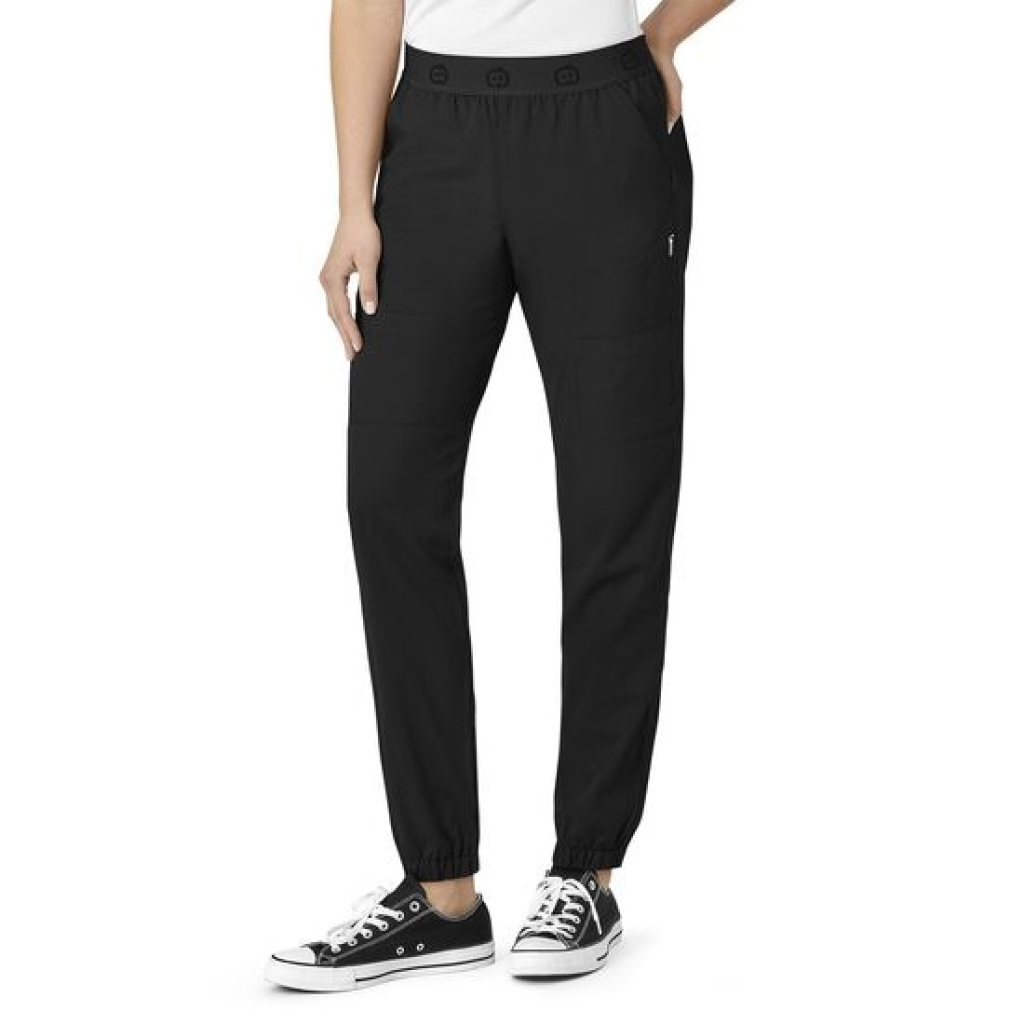 Pantaloni uniforma medicala, WonderWink PRO, 5719-BLAC