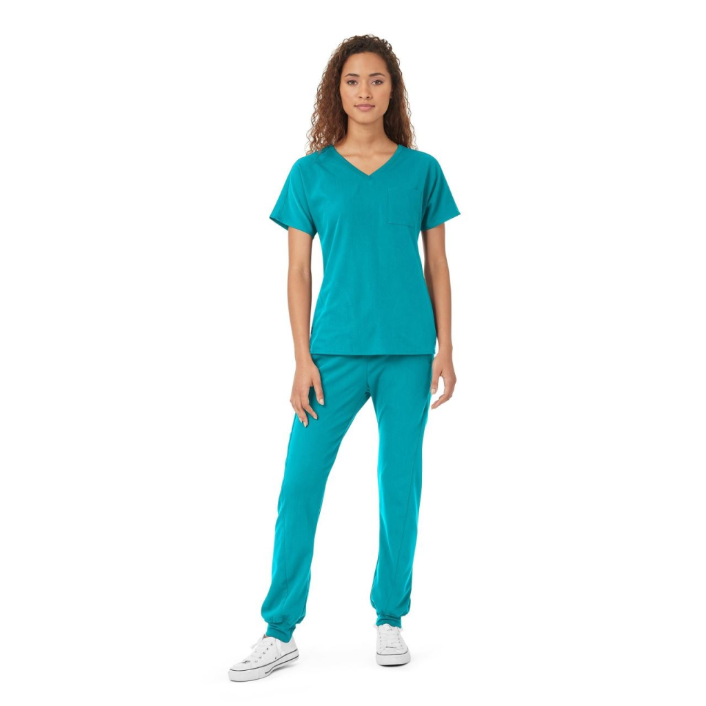 Pantaloni uniforma medicala, WonderWink Aero, 5329-TEAL