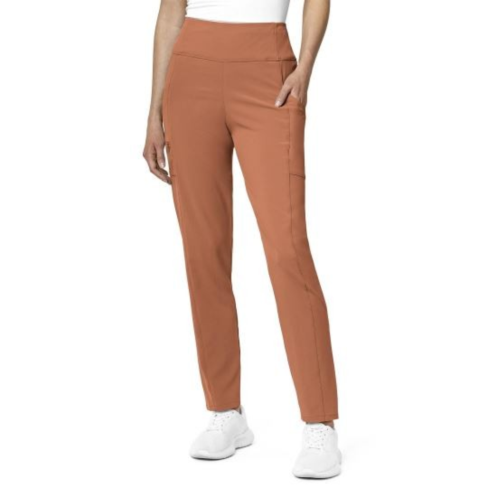 Pantaloni uniforma medicala, WonderWink Renew, 5134-CLAY M - LUNG