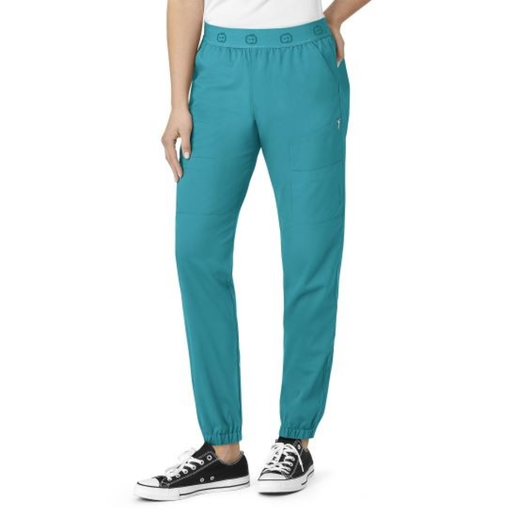 Pantaloni uniforma medicala, WonderWink PRO, 5719-TEAL S