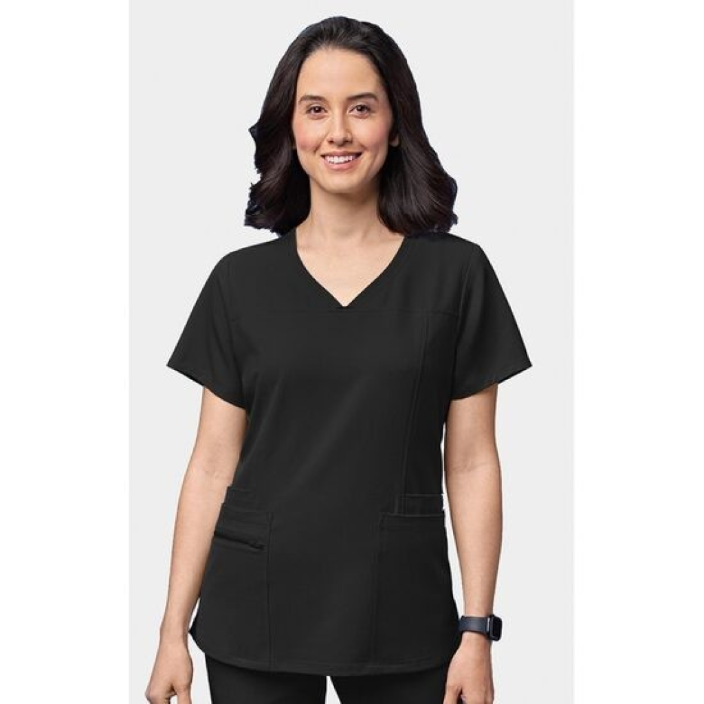 Bluza uniforma medicala, WonderWink Thrive, 6322-BLAC L