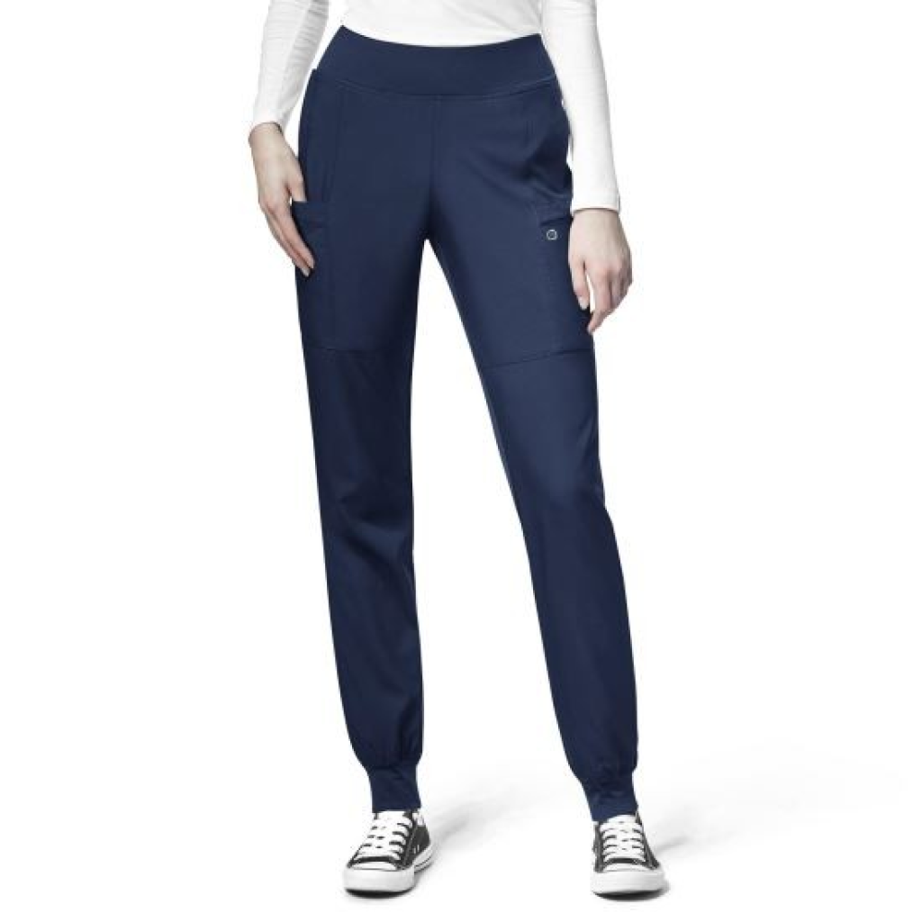 Pantaloni uniforma medicala, W123, 5555-NAVY 2XL