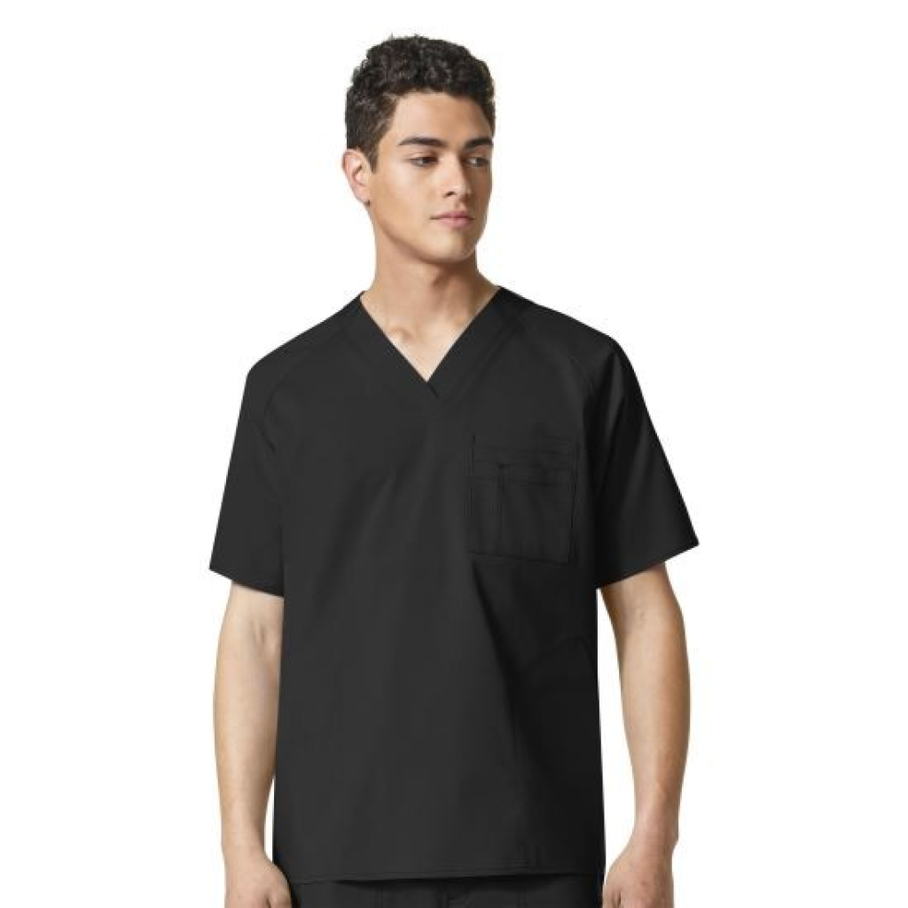 Bluza uniforma medicala, WonderFLEX, 6718-BLK M