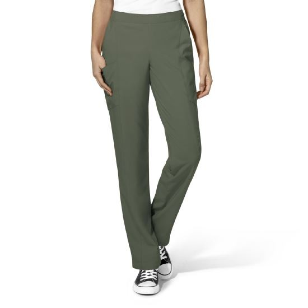 Pantaloni uniforma medicala, W123, 5155-OLIV XS - LUNG