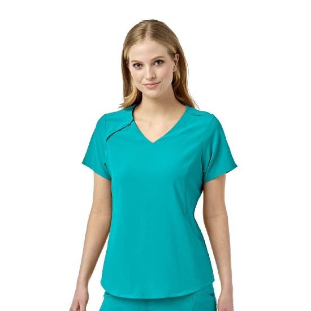 Bluza uniforma medicala, WonderWink Renew, 6234-TEAL S