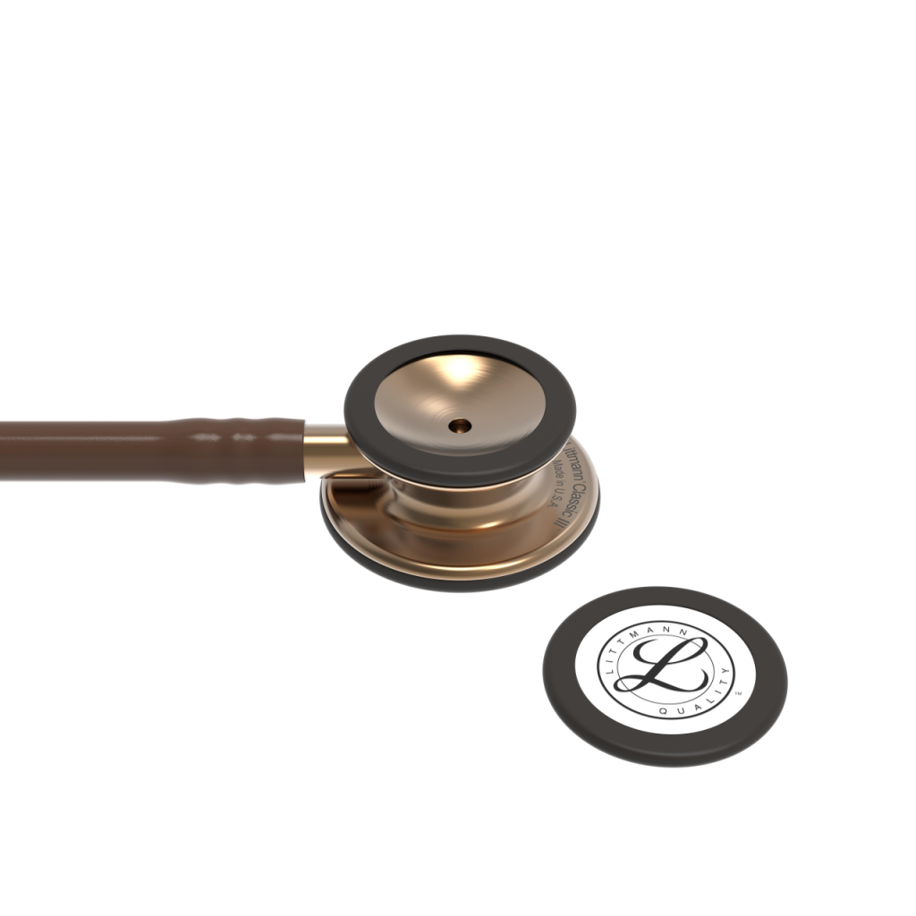 Stetoscop 3M Littmann Classic III Ciocolata cu capsula cupru 5809 - capsula + diafragma