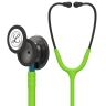 Pachet student - Stetoscop Littmann Classic III Verde lime cu capsula fumurie 5875 + Borseta negru perlat