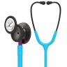 Pachet student - Stetoscop Littmann Classic III Turcoaz cu capsula fumurie 5872 + Borseta neagra